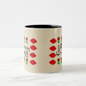 Tasse 2 Couleurs Roses et baisers (Centre)