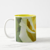 Tasse 2 Couleurs Roses jaunes floraux de tasse… (Gauche)