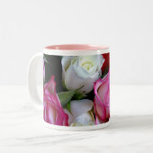 Tasse 2 Couleurs Roses roses (Devant gauche)