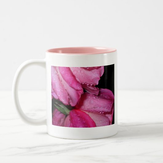 Tasse 2 Couleurs Roses roses après une pluie (Gauche)