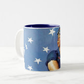 Tasse 2 Couleurs Rosie la riveteuse (Devant gauche)
