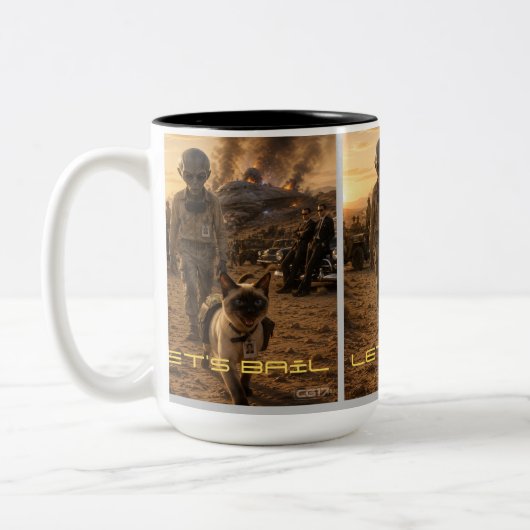 Tasse 2 Couleurs Roswell (Gauche)
