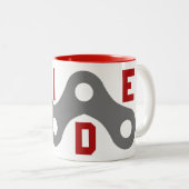 Tasse 2 Couleurs Roue (chaîne) (Devant droit)