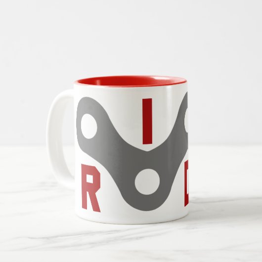 Tasse 2 Couleurs Roue (chaîne) (Devant gauche)