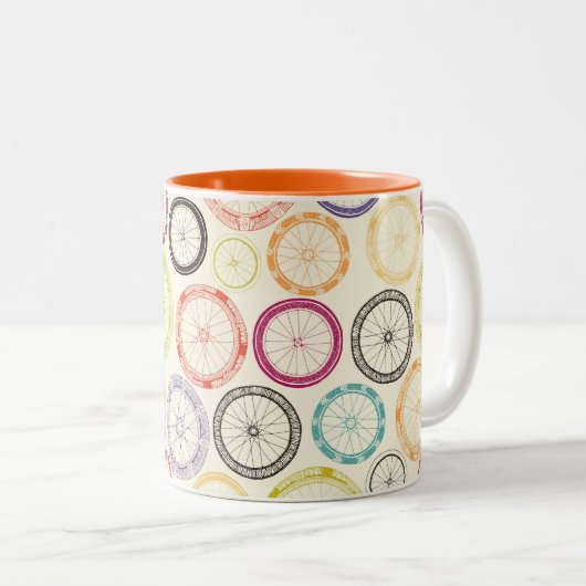 Tasse 2 Couleurs roues (Devant droit)