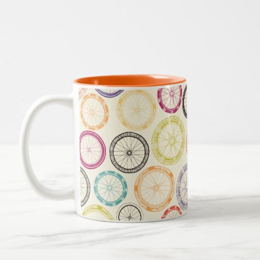 Tasse 2 Couleurs roues (Gauche)