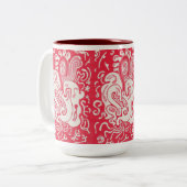 Tasse 2 Couleurs Rouge (Devant gauche)