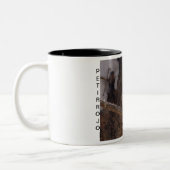 TASSE 2 COULEURS ROUGE-GORGE (Gauche)