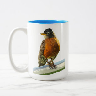 Tasse 2 Couleurs Rouge-gorge