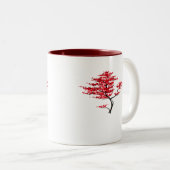 Tasse 2 Couleurs Rouge naturel (Devant droit)