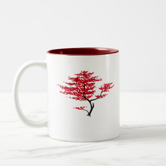 Tasse 2 Couleurs Rouge naturel (Gauche)