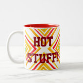 Tasse 2 Couleurs Rouge vert et jaune (Gauche)