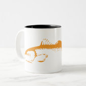 Tasse 2 Couleurs Rougets communs (Devant gauche)