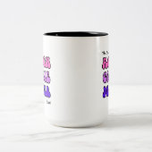 Tasse 2 Couleurs Rough Collie Mama (Centre)