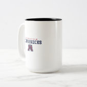 Tasse 2 Couleurs Roughnecks de Houston (Devant gauche)