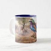 Tasse 2 Couleurs Rouleau africain (Devant gauche)