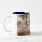 Tasse 2 Couleurs Rouleau africain (Gauche)