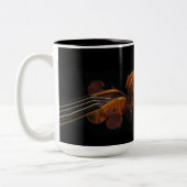 Tasse 2 Couleurs Rouleaux de violon (Gauche)