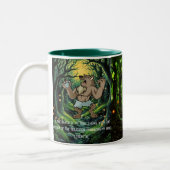Tasse 2 Couleurs Roulful Rougarou Force Inspirationnelle (Gauche)