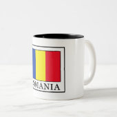 Tasse 2 Couleurs Roumanie (Devant droit)