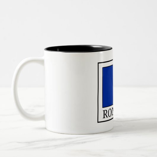 Tasse 2 Couleurs Roumanie (Gauche)