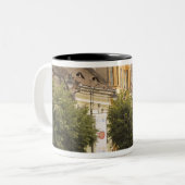 Tasse 2 Couleurs Roumanie, Sibiu. Nouvelle Ville. RF) (Devant gauche)