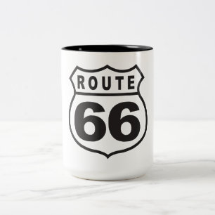 Tasse 2 Couleurs Route 66