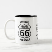 TASSE 2 COULEURS ROUTE 66 ROUTE HISTORIQUE (Gauche)