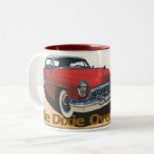 Tasse 2 Couleurs Route 80 du Texas - Les îles Dixie (Devant gauche)