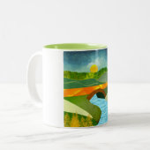 Tasse 2 Couleurs Route d'or (Devant gauche)