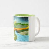 Tasse 2 Couleurs Route d'or (Devant droit)