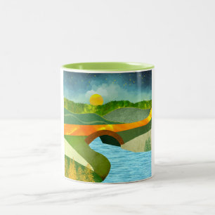 Tasse 2 Couleurs Route d'or
