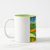 Tasse 2 Couleurs Route d'or (Gauche)
