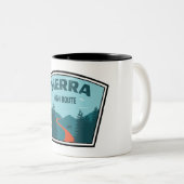 Tasse 2 Couleurs Route élevée de Sierra (Devant droit)