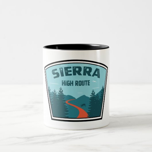 Tasse 2 Couleurs Route élevée de Sierra (Centre)