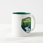 Tasse 2 Couleurs Route élevée de Sierra (Devant droit)