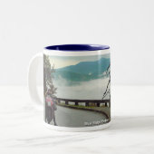 Tasse 2 Couleurs Route express bleue de Ridge (Devant gauche)