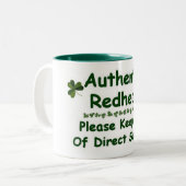 Tasse 2 Couleurs Roux authentique (Devant gauche)