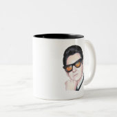 Tasse 2 Couleurs Roy Orbison (Devant droit)