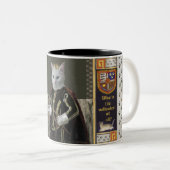 Tasse 2 Couleurs Royal Cat Prince (Devant droit)