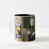 Tasse 2 Couleurs Royal Cat Prince (Devant gauche)