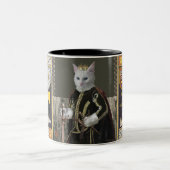 Tasse 2 Couleurs Royal Cat Prince (Centre)