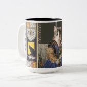 Tasse 2 Couleurs Royal Cat Princess (Devant gauche)