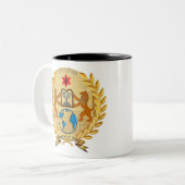 Tasse 2 Couleurs Royaume de David Gear (Devant gauche)