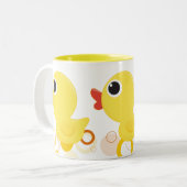 Tasse 2 Couleurs Rubber Duckie (Devant gauche)