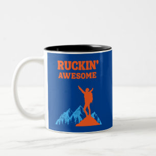 Tasse 2 Couleurs Ruckin' Awesomel pour le Ruckin Hiker