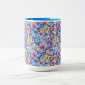 Tasse 2 Couleurs Rue Sésame| Motif de danse Super (Centre)