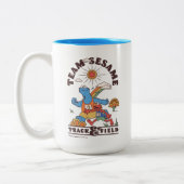 Tasse 2 Couleurs Rue Sésame | Team Sesame Track & Field (Gauche)