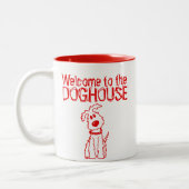 Tasse 2 Couleurs Rufus Doghouse (Gauche)