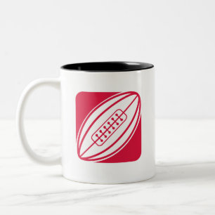 Tasse 2 Couleurs Rugby à XV